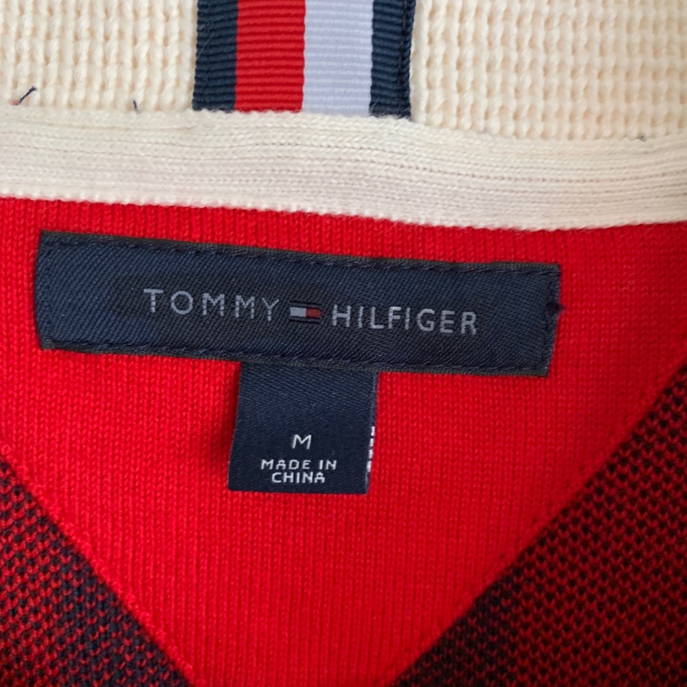 Unique Tommy Hilfiger Mixed Stripe Button Top - image 4